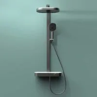 Gold Thermostati Exposed Shower Set - Image 2