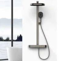 Gold Thermostati Exposed Shower Set - Image 4