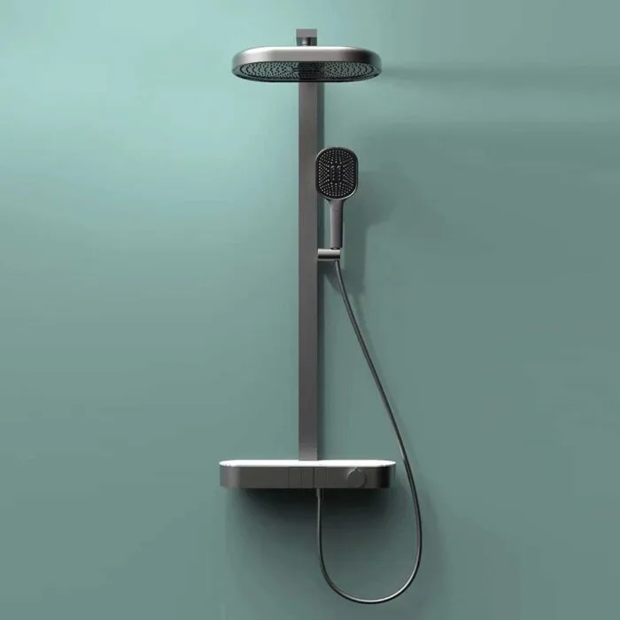 Gold Thermostati Exposed Shower Set - Image 2