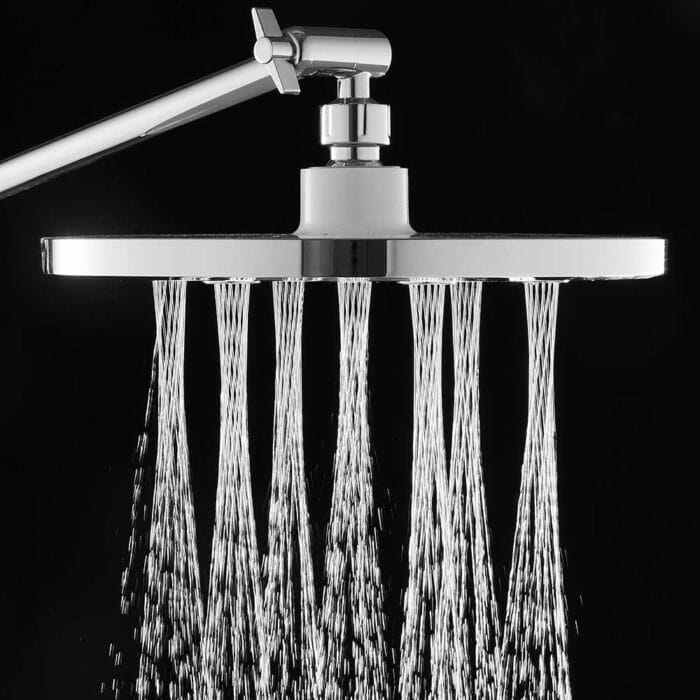 Black SUS04 Bathroom Shower Panel - Image 5