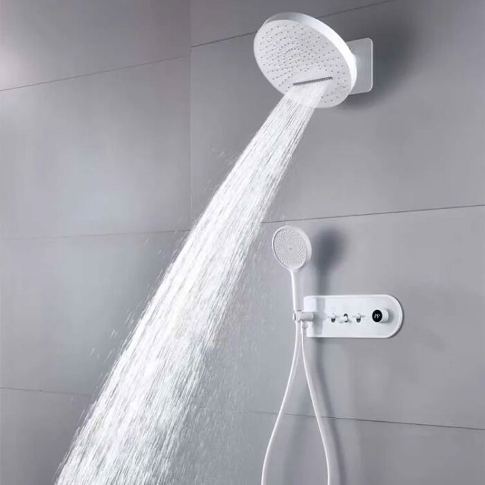 Gunmetal Brass Concealed  Shower Set - Image 4