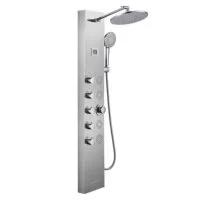 Satin Wall mounted SUS304 Bathroom Shower Panel