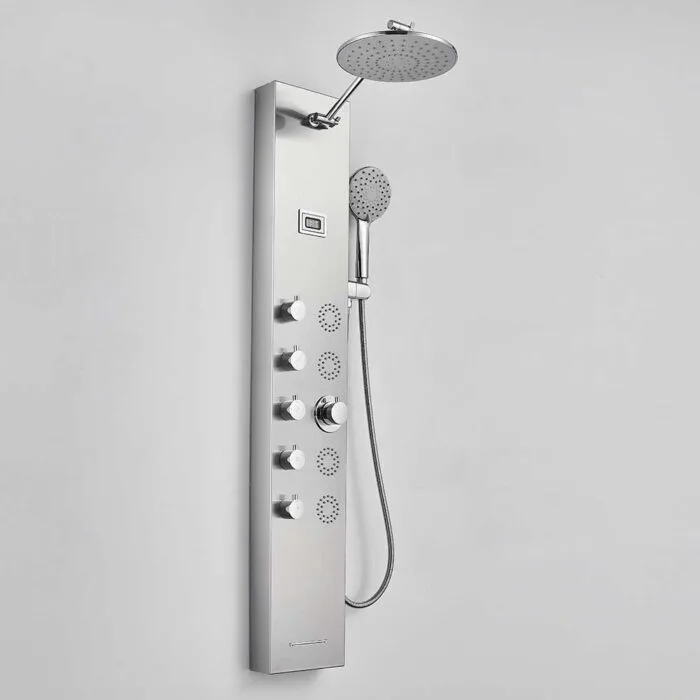 Satin Wall mounted SUS304 Bathroom Shower Panel - Image 13