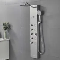 Satin Wall mounted SUS304 Bathroom Shower Panel - Image 5