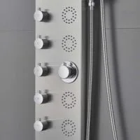 Satin Wall mounted SUS304 Bathroom Shower Panel - Image 6