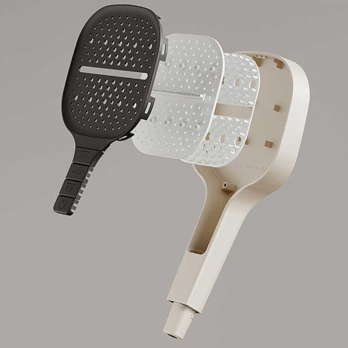 Milky White Thermostati Exposed Shower Set - Image 7