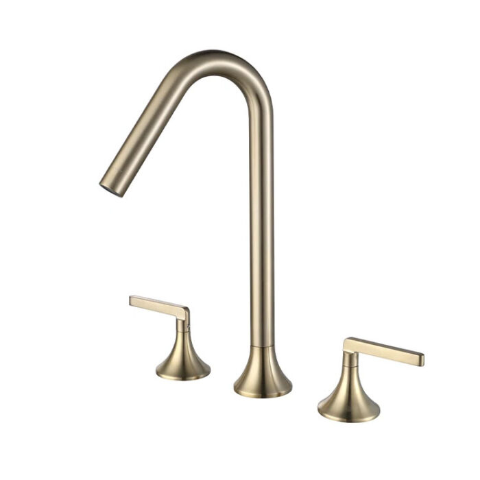 Chrome Widespread Basin Faucet - Image 7