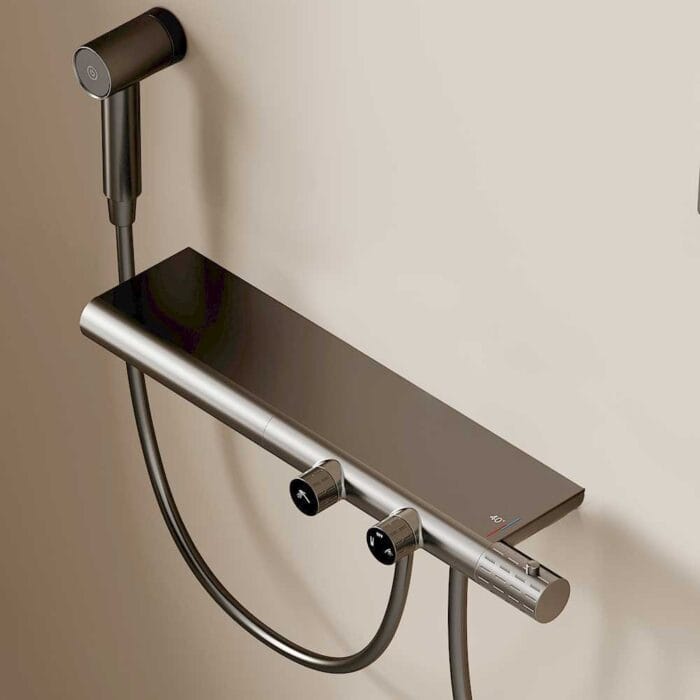 Gun Gary Thermostati Exposed  Shower Set With Spray - Image 2