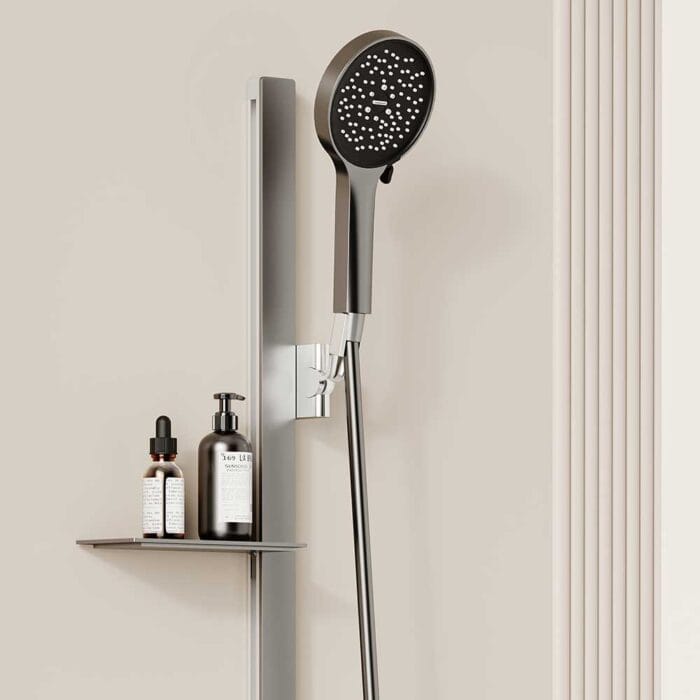 Gun Gary Thermostati Exposed  Shower Set With Spray - Image 8
