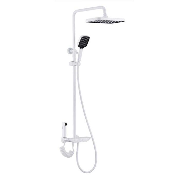 Gun Gary Bathroom Exposed Shower Set With Spray - Image 2