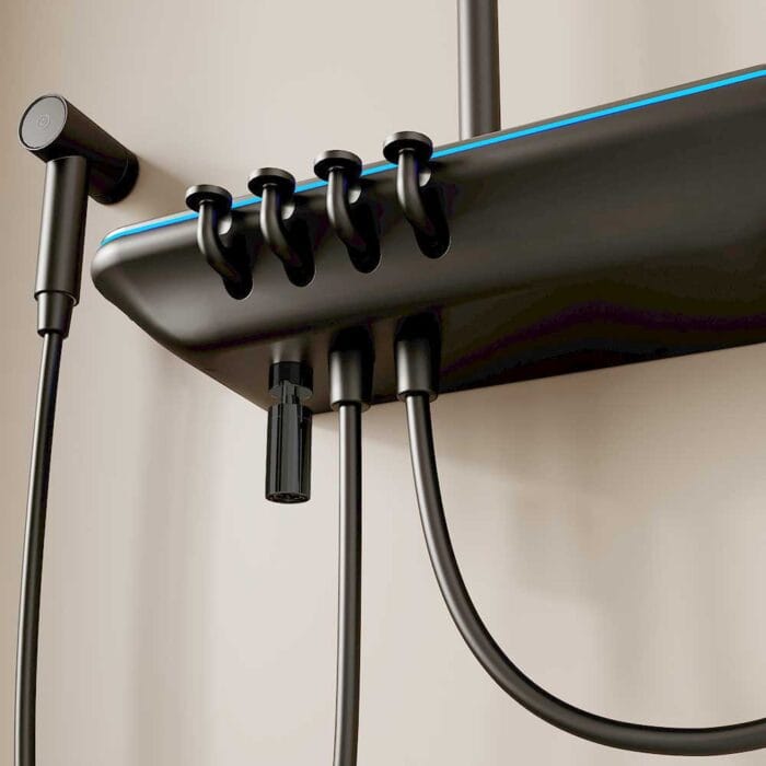 Gun Gary Digital Display Exposed Shower Set - Image 6