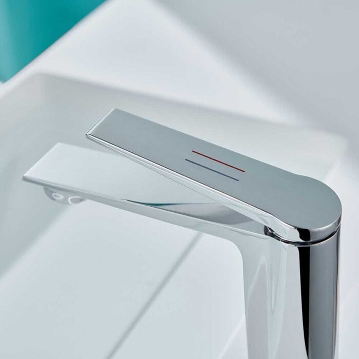 Singel Handle Chome Bathroom Faucet - Image 6