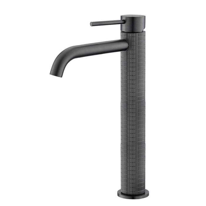 Gun Gary Knurled Vessel Basin Faucet