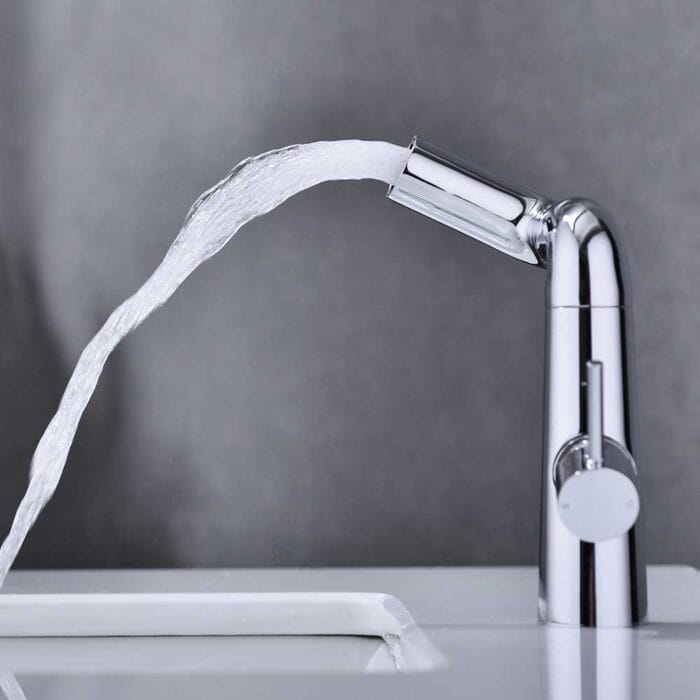 Singel Handle Universal Chome Basin Water Faucet - Image 4