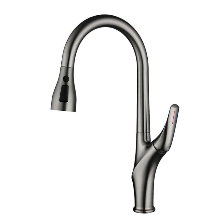 Gun Gary Pull Down Kitchen Sink Faucet