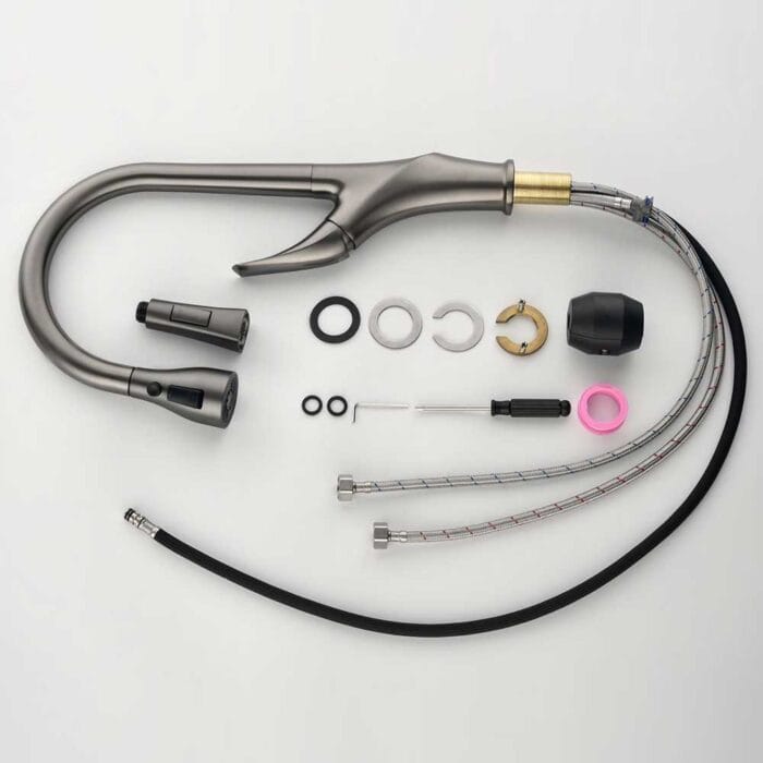 Gun Gary Pull Down Kitchen Sink Faucet - Image 8