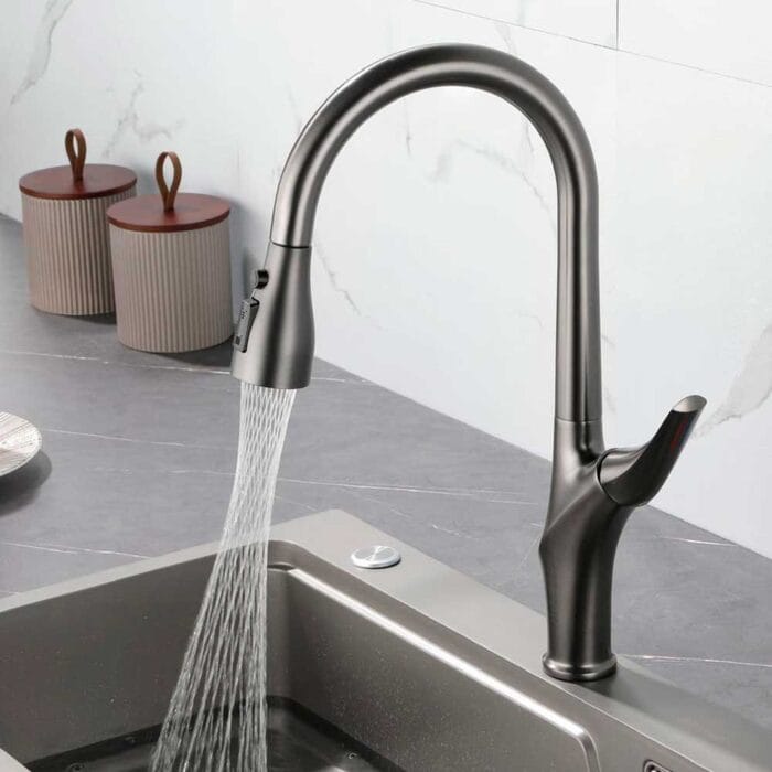 Gun Gary Pull Down Kitchen Sink Faucet - Image 2