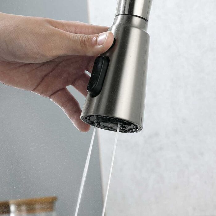Brushed Nickel Pull Down Kitchen Sink Faucet - Image 6