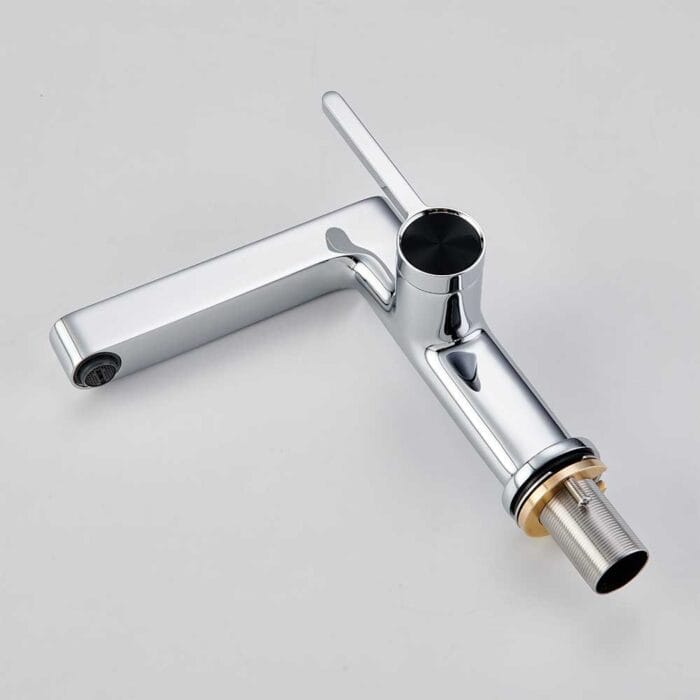 Singel Handle Chome Bathroom Wash Basin Water Faucet - Image 8