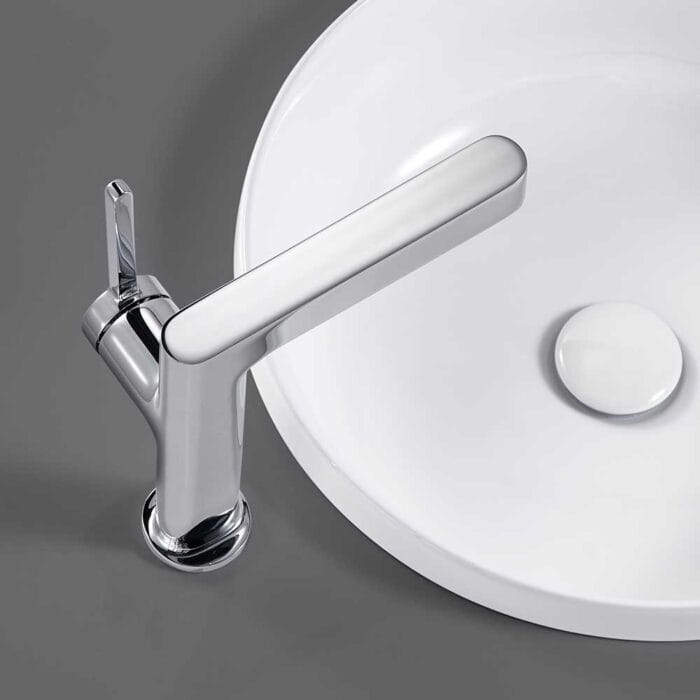 Singel Handle Chome Bathroom Wash Basin Water Faucet - Image 5