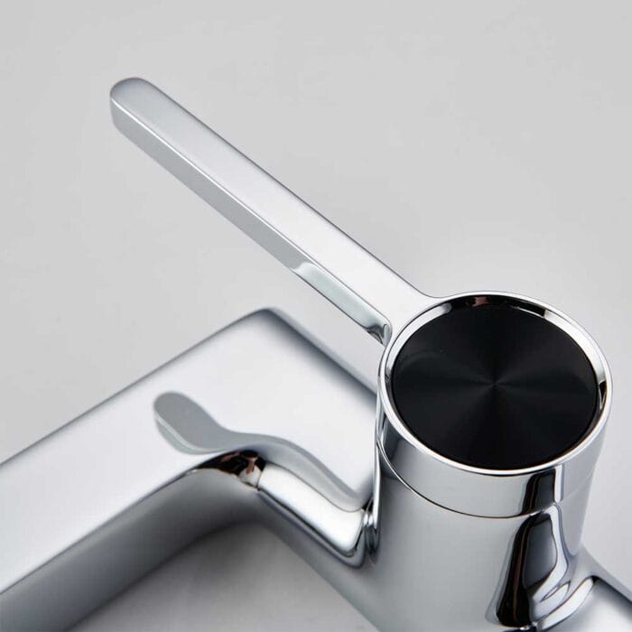 Singel Handle Chome Bathroom Wash Basin Water Faucet - Image 7