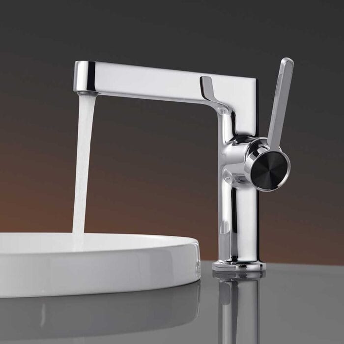 Singel Handle Chome Bathroom Wash Basin Water Faucet - Image 2