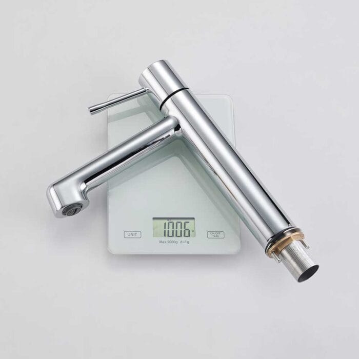 Chome Basin Water Faucet For Bathroom - Image 3