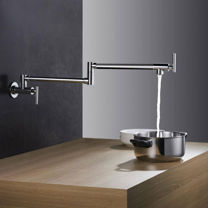 Stainless Steel Kitchen Pot Filler Faucet - Image 5