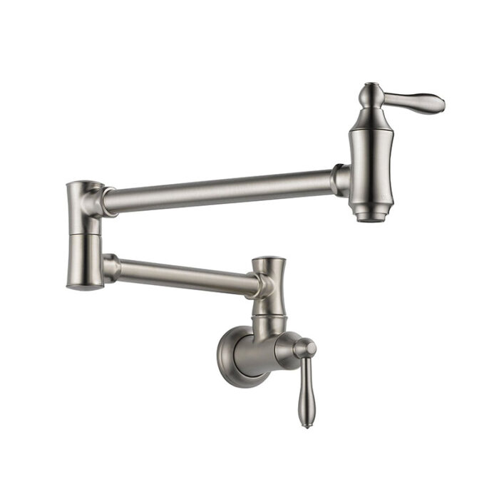 Brushed Nickel Kitchen Classical Pot Filler Faucet - Image 2