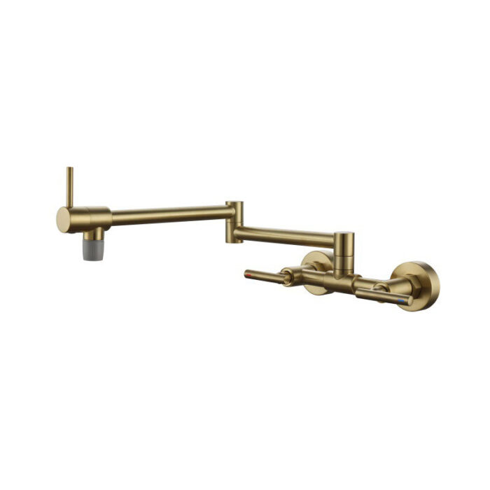 Hot & Cold Wall Mounted Kitchen Pot Filler Faucet - Image 6
