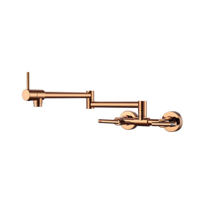 Hot & Cold Wall Mounted Kitchen Pot Filler Faucet - Image 4