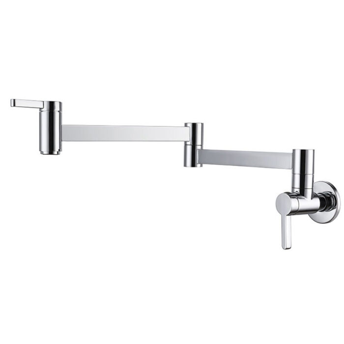 Chrome Modern Kitchen Pot Filler Faucet