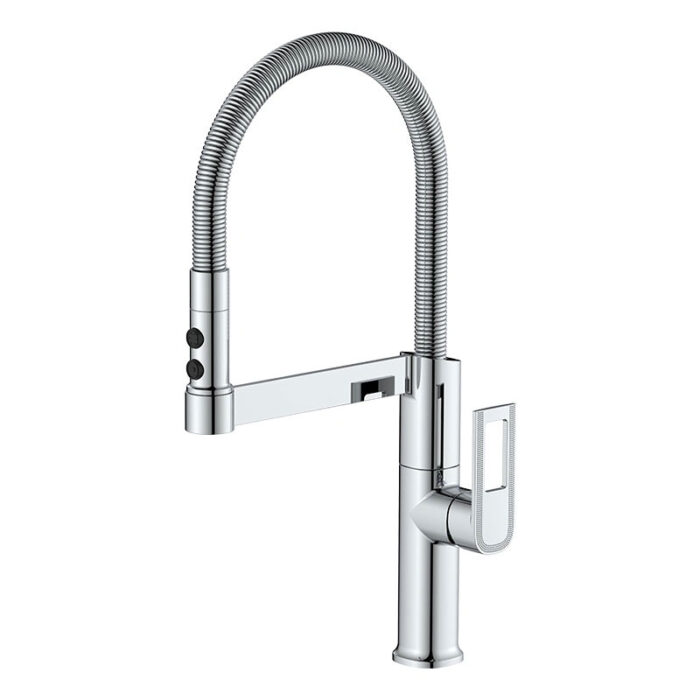 Chorm Pull Down Spring Kitchen Faucet