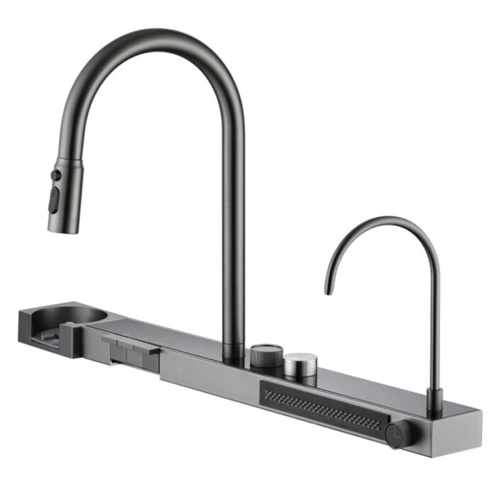 Gunmetal Water Filter Kitchen Faucet For Kitchen Sink
