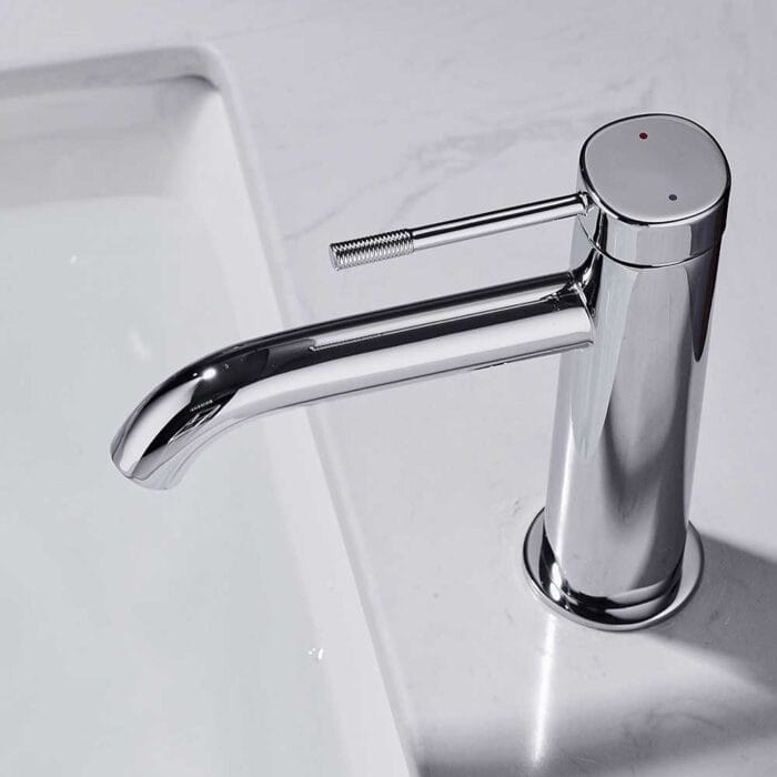 Vera Chome Basin Water Faucet For Bathroom - Image 3