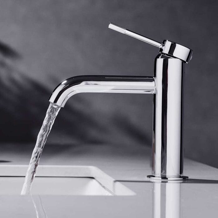 Vera Chome Basin Water Faucet For Bathroom - Image 2