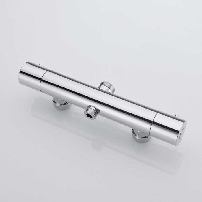 Vera Chrome Thermostati Exposed Shower Set - Image 10