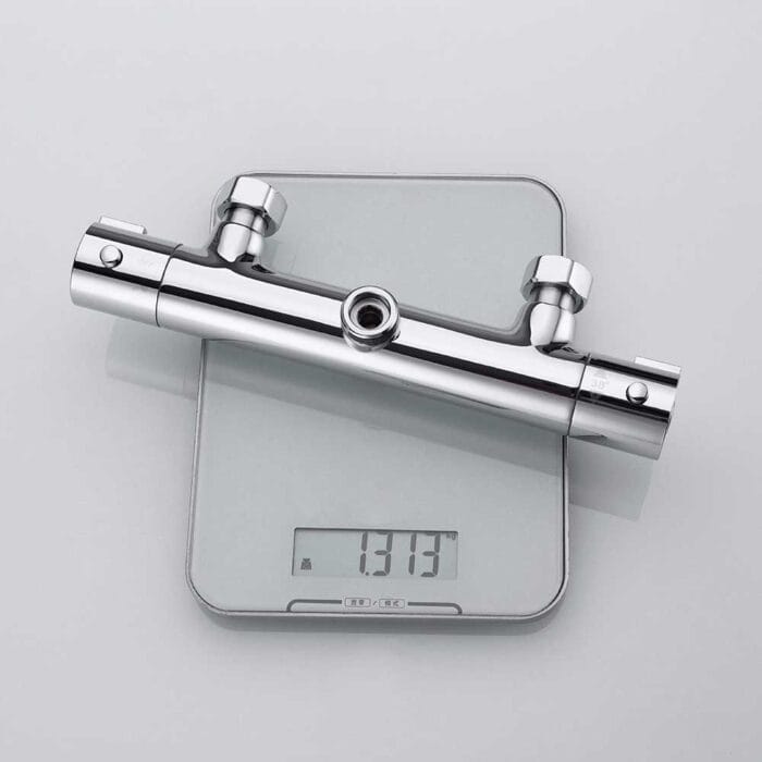 Vera Chrome Thermostati Exposed Shower Set - Image 11