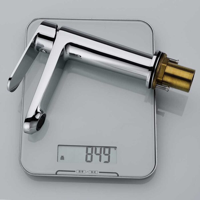 Leo Chome Basin Water Faucet For Bathroom - Image 7