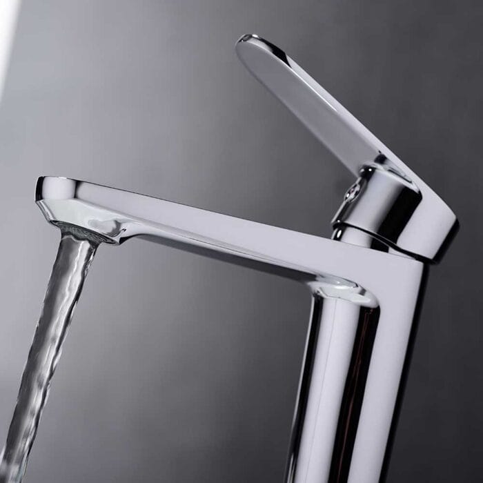 Leo Chome Basin Water Faucet For Bathroom - Image 4