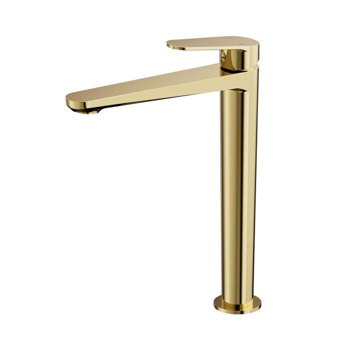 Leo Gold Vessel Basin Faucet