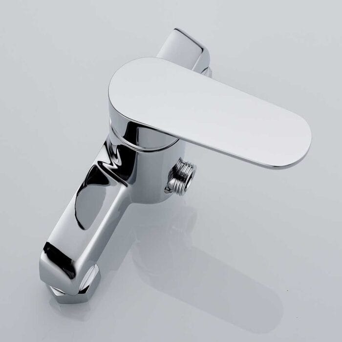 Leo Chrome Single Function Exposed Shower Set - Image 8