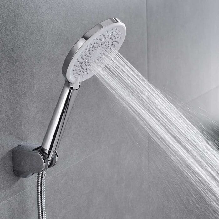 Leo Chrome Single Function Exposed Shower Set - Image 4