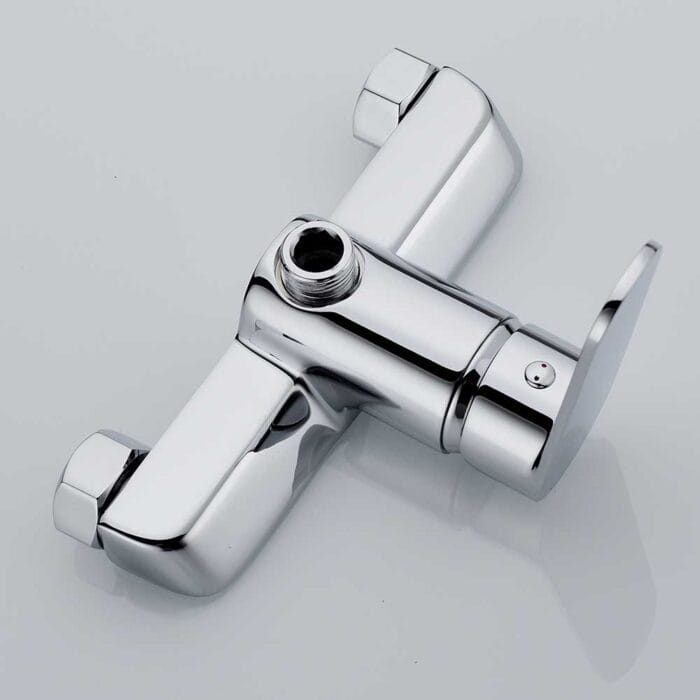 Leo Chrome Single Function Exposed Shower Set - Image 9