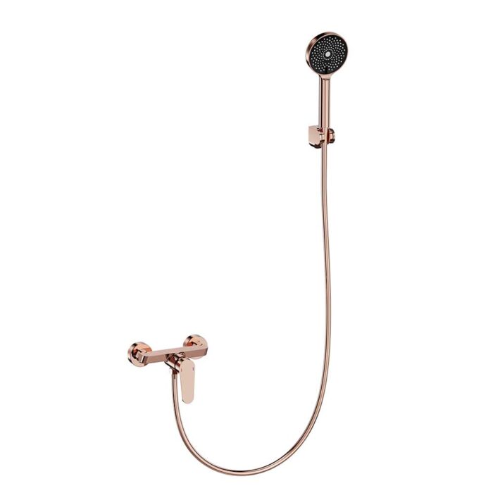 Leo Gold Single Function Exposed Shower Set - Image 2