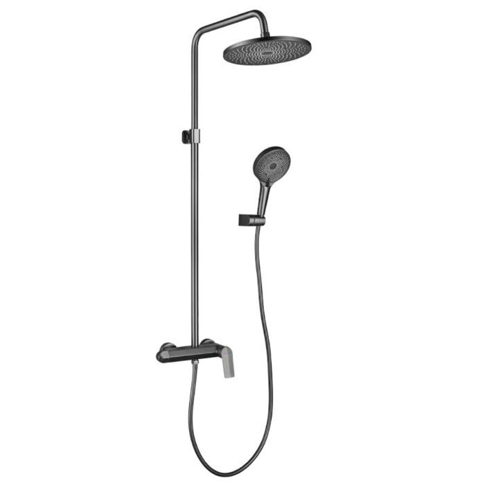 Alma Gun Gary Brass Exposed Shower Set
