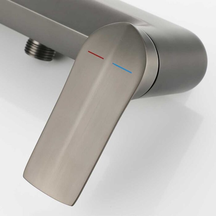 Alma Gun Gary Brass Exposed Shower Set - Image 3