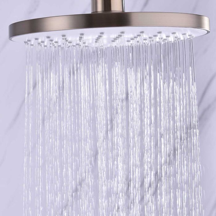 Luna Gold Brass Exposed Shower Set - Image 3