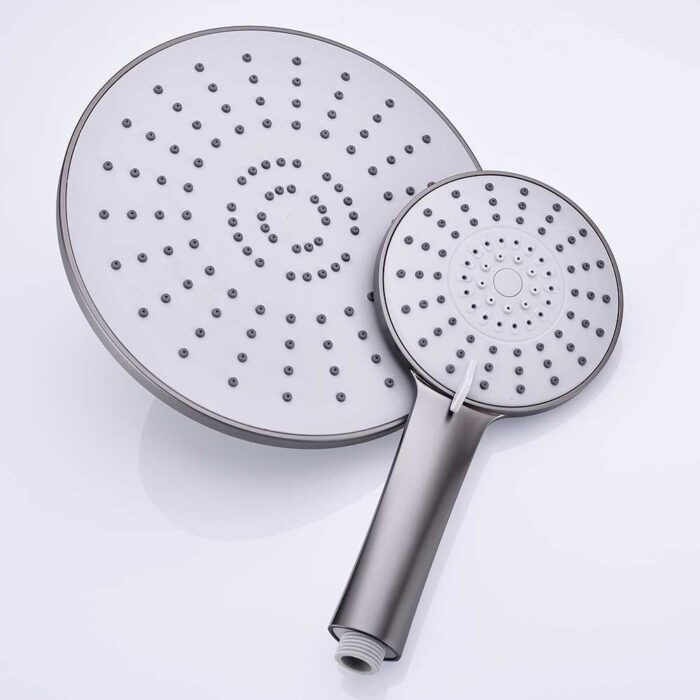 Luna Gun Gary Brass Exposed Shower Set - Image 10