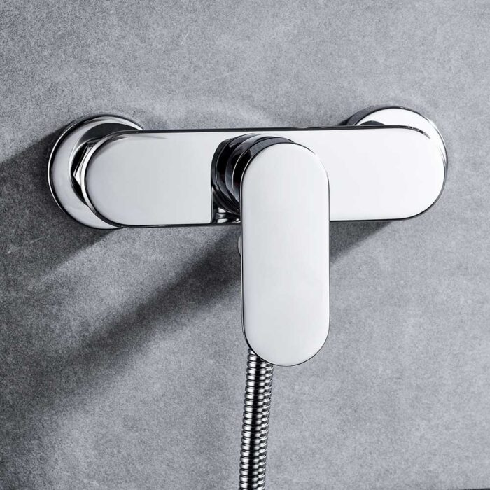 Luna Chrome Single Function Exposed Shower Set - Image 6